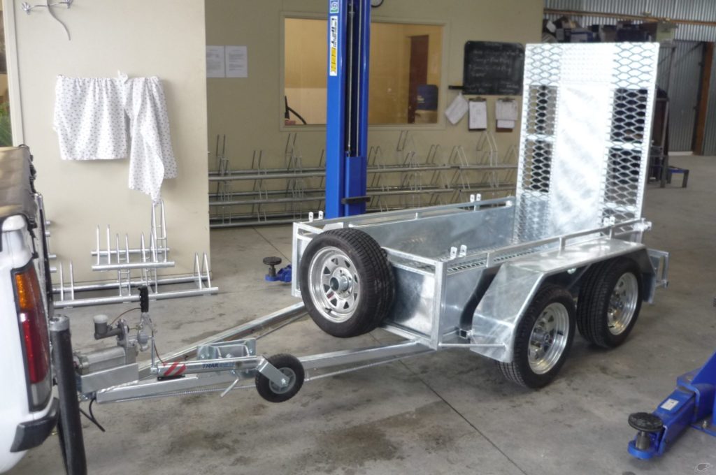 Tandem Trailer with ramp
