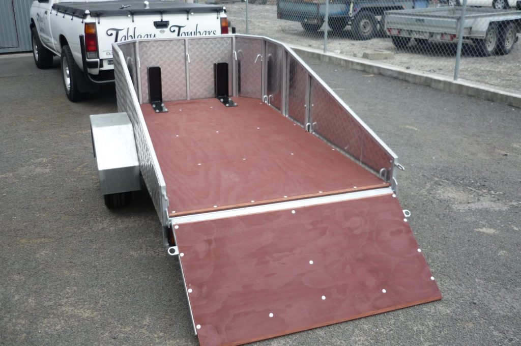 motorcycle trailer flatbed